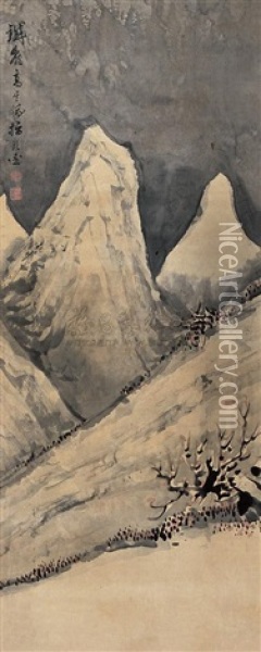 Landscape Oil Painting -  Gao Qipei