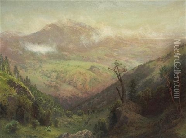 Mt. Diablo Oil Painting - Charles Dorman Robinson