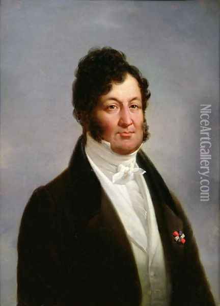 Portrait of Louis-Philippe 1773-1850 King of France Oil Painting - Pierre Roch Vigneron