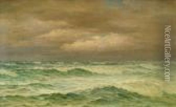 Seascape Oil Painting - Henry Moore