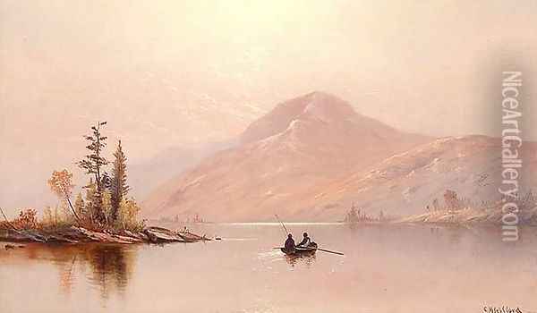 Lake George, 1877 Oil Painting - Charles Henry Gifford