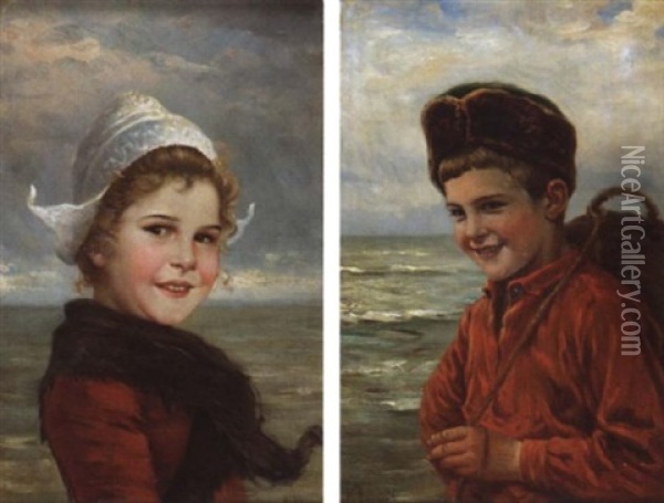 Hollandischer Fischerknabe Oil Painting - Edmond Louyot