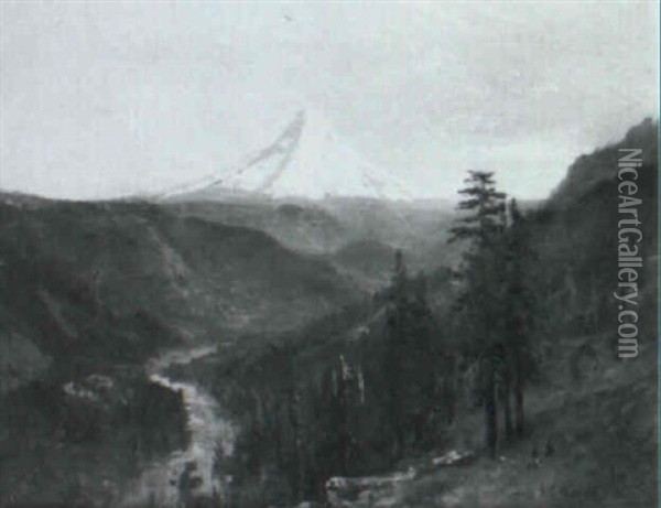 Mount Rainier Oil Painting - William Keith