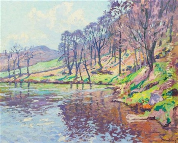 Spring Landscape Oil Painting - Paul Madeline