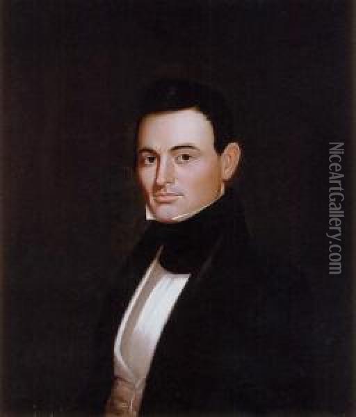 Colonel Caleb Smith Stone Oil Painting - George Caleb Bingham