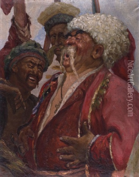 Kosake Oil Painting - Ilya Repin