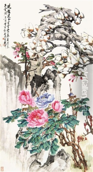 Flowers Oil Painting -  Cheng Zhang
