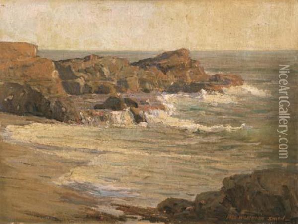 Coast At Laguna Beach Oil Painting - Jack Wilkinson Smith