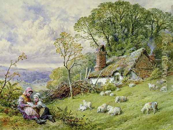 May-Time Oil Painting - William Stephen Coleman