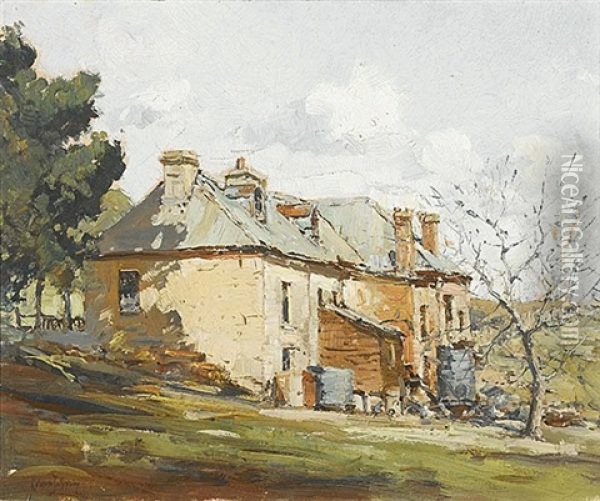 Country House, Windsor Oil Painting - Robert Johnson