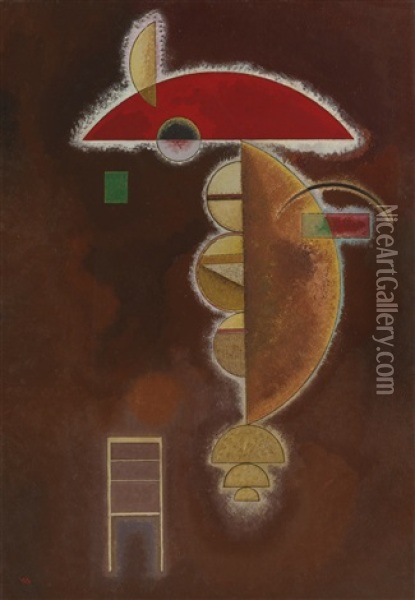 Gedruckt Oil Painting - Wassily Kandinsky