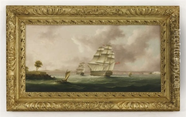 Thomas Butterworth Snr. (1768-1842) Oil Painting - Thomas Buttersworth