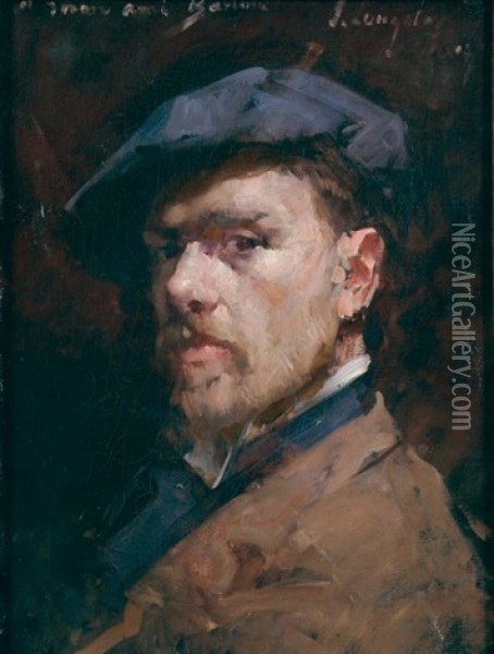 Self-portrait Oil Painting - Sir John Longstaff