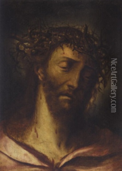 Ecce Homo Oil Painting - Ludovico Carracci