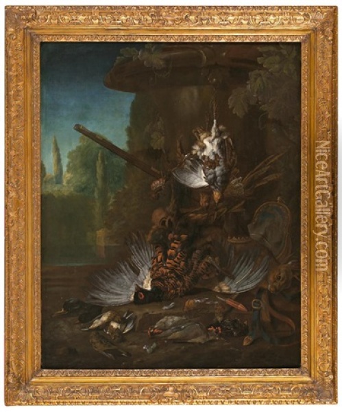 Bodegon De Caza Oil Painting - Pieter Casteels III