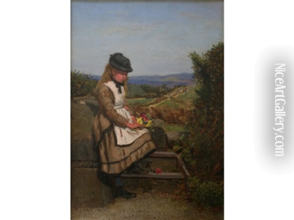 Rest Awhile Oil Painting - Edward Charles Barnes