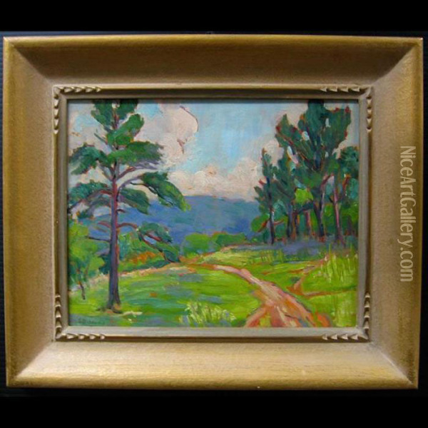 Summer Landscape Oil Painting - Lily Osman Adams