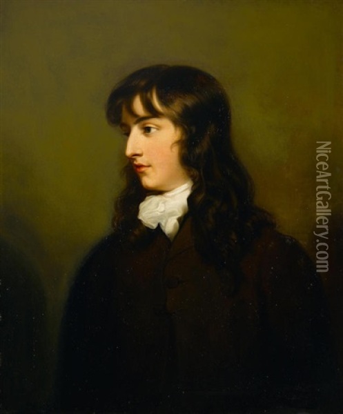 Portrait Of William Linley (1771-1835) Oil Painting - Thomas Lawrence