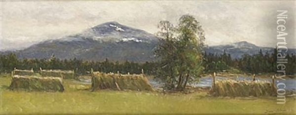 Hassjat Ho Oil Painting - Johan Severin Nilsson