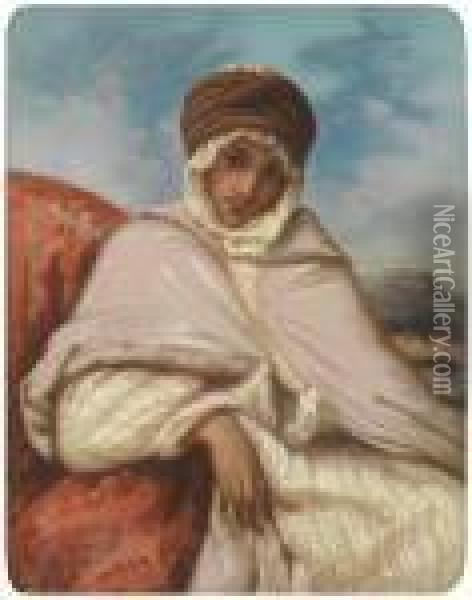 Portrait De Jeune Homme De Qualite Oil Painting - Octavie Hurel Paigne