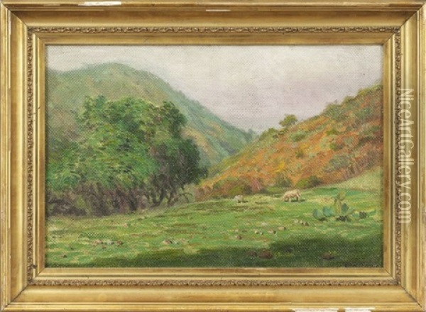 Catalina Island Landscape Oil Painting - Charles Wellington Boyle