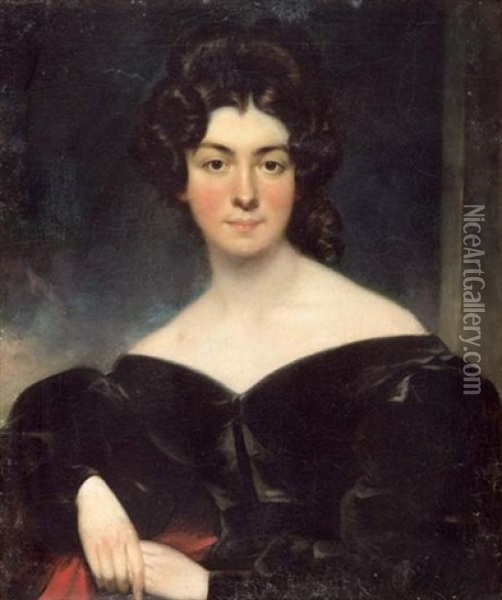 Bildnis Der Lady Pallok, Tochter Des Admiral Warral Oil Painting - Thomas Lawrence