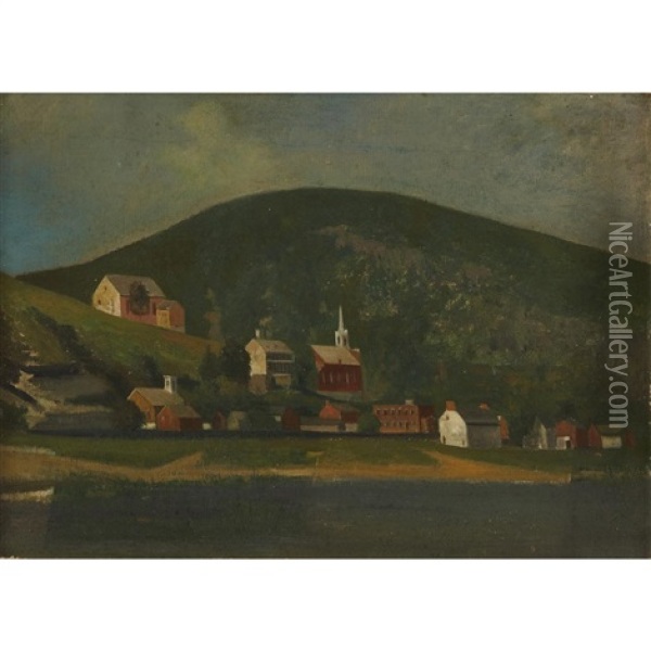 Harper's Ferry Oil Painting - John Frederick Peto