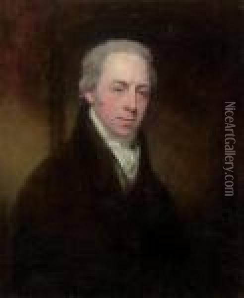 Portrait Of William Oil Painting - John Hoppner