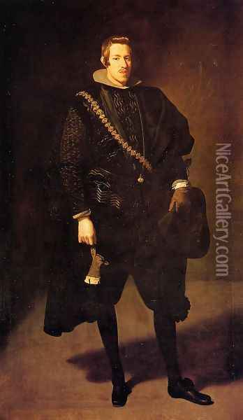 The Infante Don Carlos Oil Painting - Diego Rodriguez de Silva y Velazquez