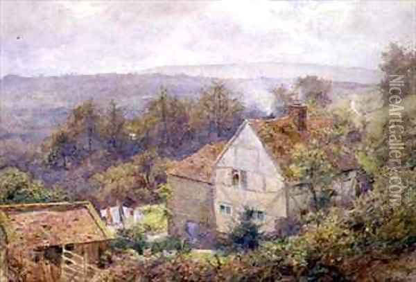 Haslemere Surrey Oil Painting - William Eden