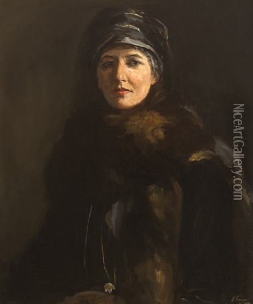 The Lady Parmoor Oil Painting - John Lavery