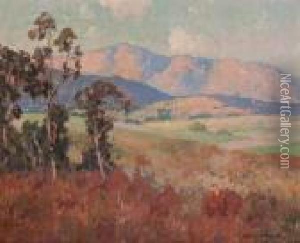 Sunlit Hills Oil Painting - Maurice Braun