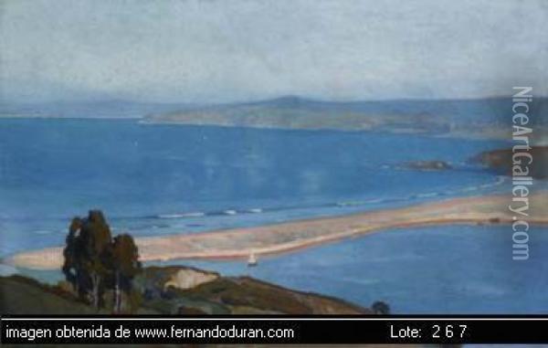 Descripcion De La Obra: Oil Painting - Francisco Llorens Diaz