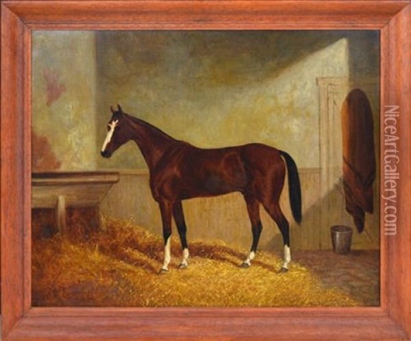 Moe Oil Painting - Frederick Woodhouse Sr.