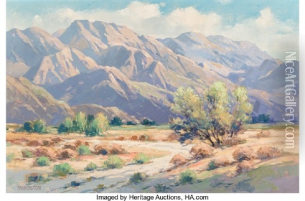 Palm Springs, California Oil Painting - Walter Farrington Moses
