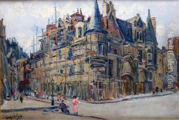 Paris Oil Painting - Gustave Madelain