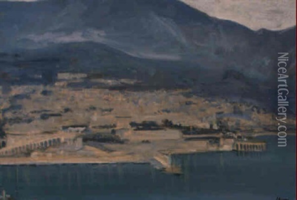 Monte Carlo--twilight Oil Painting - John Lavery