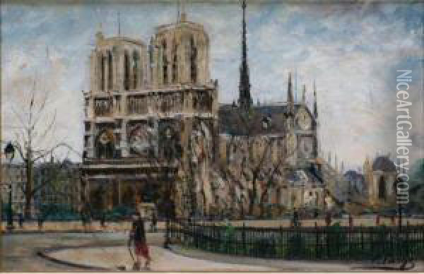 Paris Oil Painting - Pierre Farge