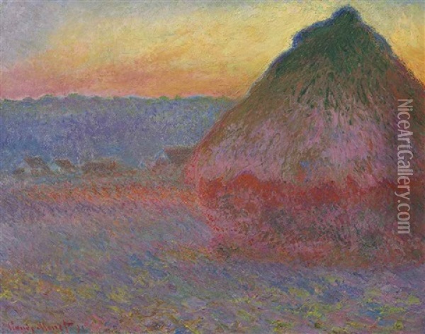 Meule Oil Painting - Claude Monet