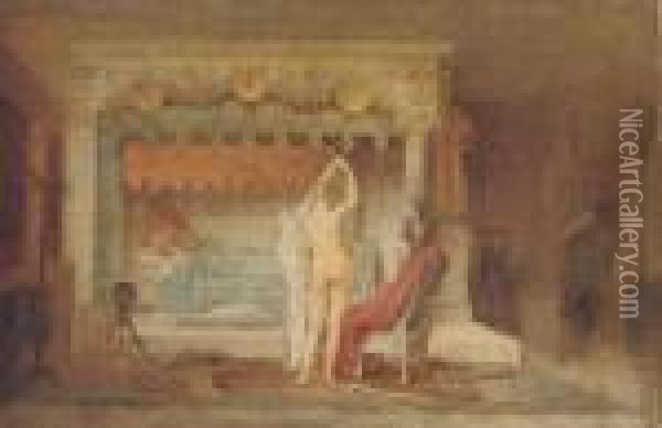 Le Roi Candaule Oil Painting - Jean-Leon Gerome