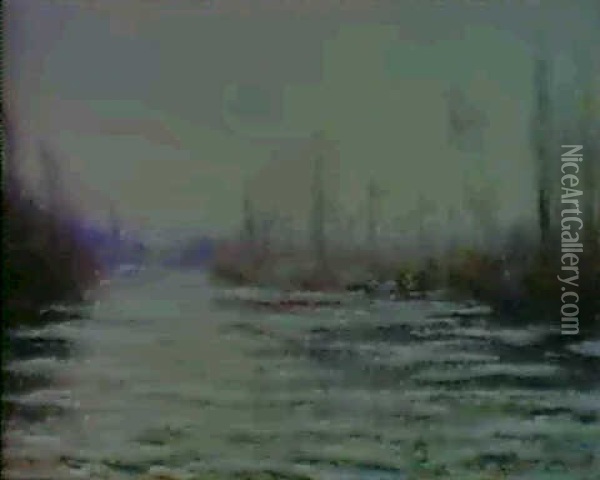 La Debacle Oil Painting - Claude Monet