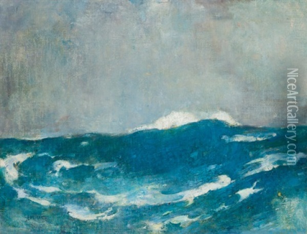 Ocean Rhapsody Oil Painting - Emil Carlsen