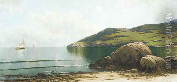 Marine Landscape Oil Painting - Alfred Thompson Bricher