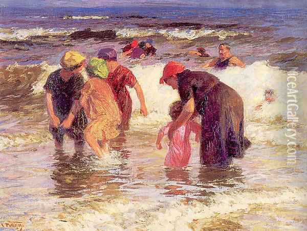 The Bathers Oil Painting - Edward Henry Potthast