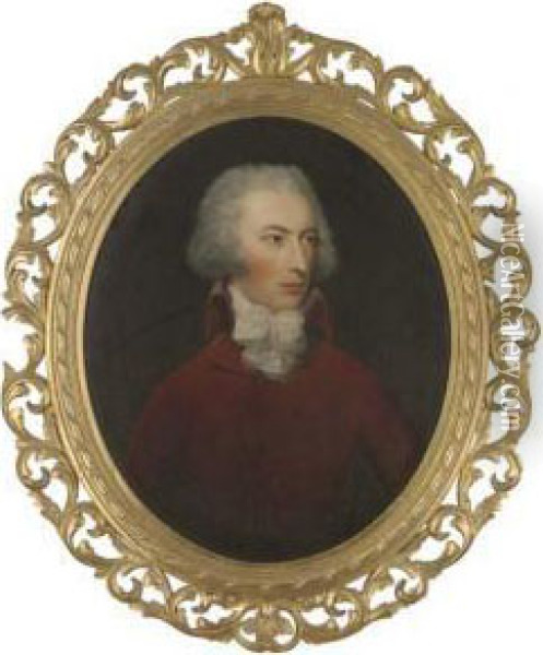 Portrait Of Abel Chapman Esq Oil Painting - Dupont Gainsborough