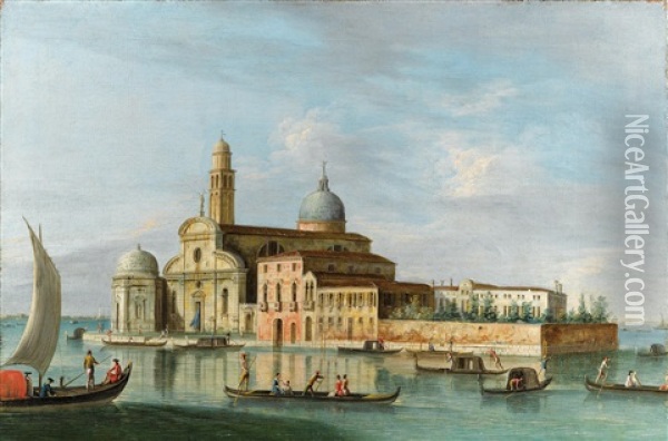 Blick Auf San Michele In Venedig Oil Painting -  Master of the Langmatt Foundation Views