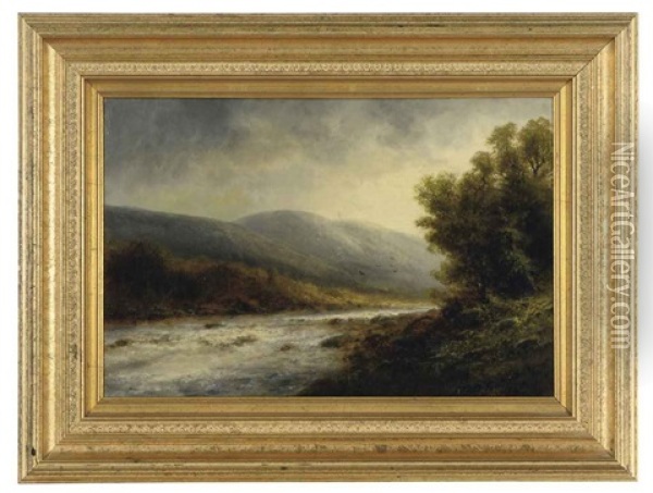 The Esopos River Oil Painting - Thomas Bailey Griffin