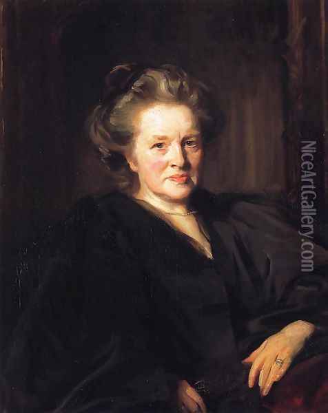 Elizabeth Garrett Anderson Oil Painting - John Singer Sargent