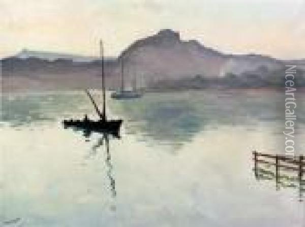 Matin A Porquerolles Oil Painting - Albert Marquet