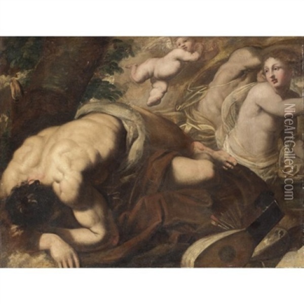 Allegoria Oil Painting - Pietro (Libertino) Liberi